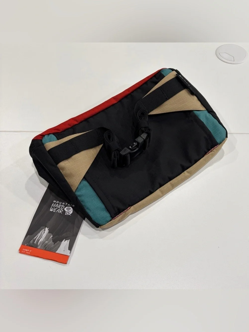 Mountain Hardwear Camp 4 Hip Pack Red Blue Black NWT Hiking Travel